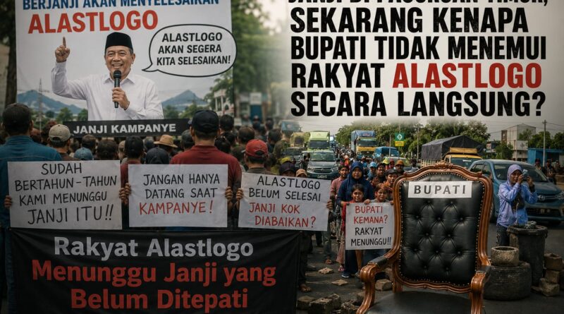 JANJI TINGGAL JANJI? SAAT ALASTLOGO BERTERIAK, KE MANA BUPATI PASURUAN