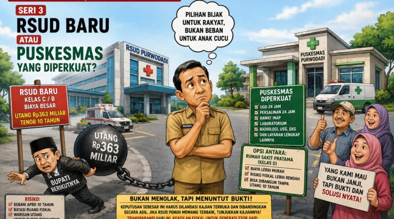 RSUD BARU ATAU BEBAN BARU? SIAPA YANG AKAN MEMBAYAR UTANG 10 TAHUN KE DEPAN?