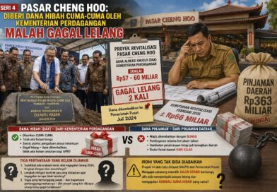 Publik berhak mengetahui apa yang berubah dari kegagalan lelang 2024 hingga proyek yang sama kini masuk dalam skema Pinjaman Daerah Rp363 miliar.