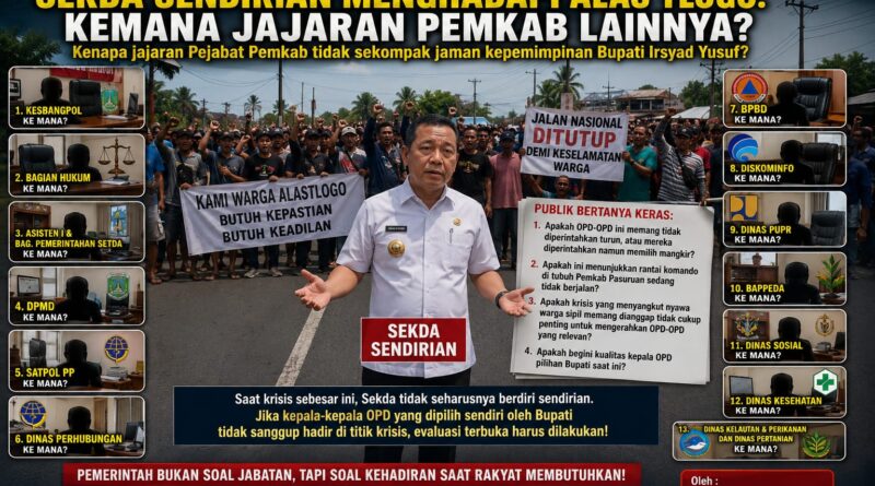 ALASTLOGO BERGEJOLAK, PEMKAB MENGHILANG? SEKDA BERDIRI SENDIRI, OPD KE MANA?