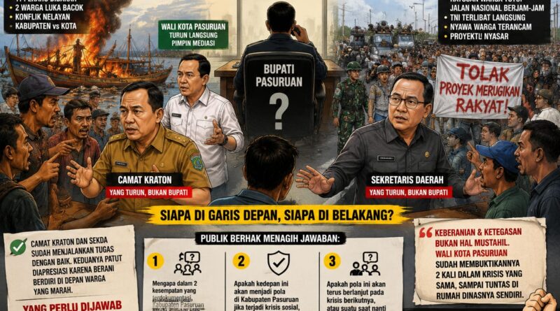 DUA KRISIS SOSIAL. DUA KALI BUPATI TAK HADIR. SIAPA YANG SEBENARNYA MEMIMPIN SAAT RAKYAT MEMBUTUHKAN?
