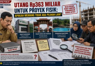UTANG Rp363 MILIAR UNTUK PROYEK FISIK: APAKAH MEMANG TIDAK ADA PILIHAN LAIN