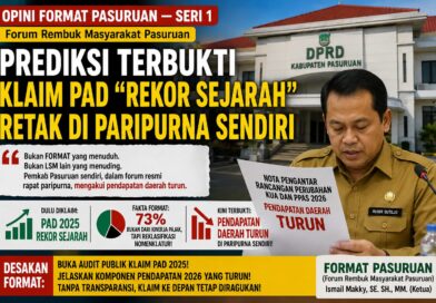 PEMKAB MEMBANTAH KLAIMNYA SENDIRI: REKOR PAD RETAK DI SIDANG PARIPURNA