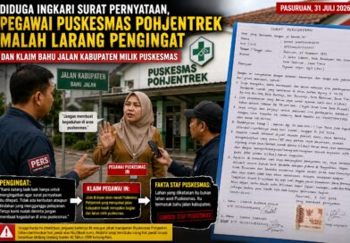 Diduga Ingkari Surat Pernyataan, Pegawai Puskesmas Pohjentrek Tak kooperatif saat diingatkan