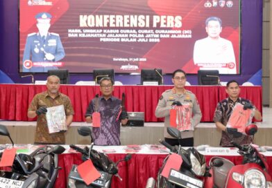 Polda Jatim Ungkap 178 Kasus 3C, Amankan 206 Tersangka Selama Juli 2026*