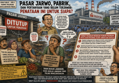 Pasar Jarwo Ditata, Publik Bertanya: Untuk Pedagang atau Kepentingan Lain?