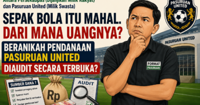 SEPAK BOLA ITU MAHAL. PUBLIK BERHAK TAHU: SIAPA SEBENARNYA YANG MEMBIAYAI PASURUAN UNITED?