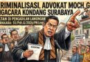 ADVOKAT Moch. GATI Diduga DIKRIMINALISASI, Saatnya PENGACARA Kondang SuraBaya RESMI Daftarkan Gugatan PERDATA di PN Lamongan