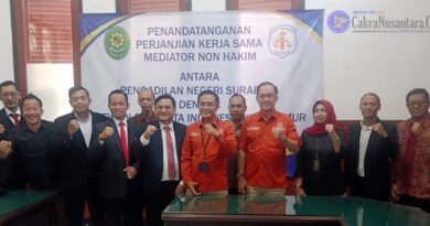 DSI Jawa Timur dan PN SuraBaya PERPANJANG Kerja Sama Penguatan MEDIASI Non-HAKIM Sebagai Langkah Lanjutan PRESTASI Mediasi TERBAIK Tingkat Nasional
