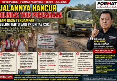 JALAN HANCUR, DEBU BERTERBANGAN. LALU SIAPA SEBENARNYA YANG DIPRIORITASKAN TJSL?