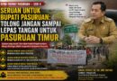 Jangan Jadikan Pasuruan Timur Halaman Belakang Kabupaten! Bupati Diminta Hadir, Bukan Sekadar Memberi Janji
