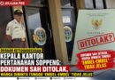 Kinerja Kepala Kantor Pertanahan Soppeng Dipertanyakan: Dugaan Penolakan Dokumen Sah Picu Protes Warga