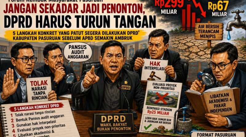 Jangan Sekadar Jadi Penonton, DPRD Harus Turun Tangan