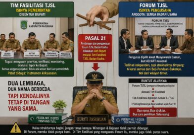 DUA LEMBAGA, DUA NAMA BERBEDA. TAPI KENDALINYA TETAP DI TANGAN YANG SAMA.