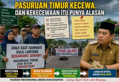 PASURUAN TIMUR KECEWA. DAN KEKECEWAAN ITU PUNYA ALASAN