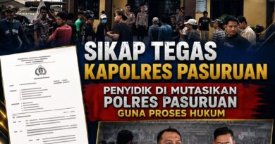 Polres Pasuruan Nonjobkan Anggota Reskrim Polsek Beji, Wujud Komitmen Transparansi Penanganan Dugaan Penganiayaan