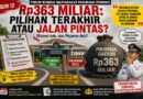 Rp363 MILIAR: PILIHAN TERAKHIR ATAU JALAN PINTAS?