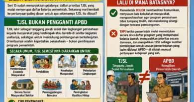 INGAT.. TJSL BUKAN PENGGANTI APBD