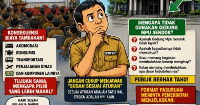 Bimtek DPMPTSP atau Pemborosan?MENGAPA BIMTEK DPMPTSP HARUS DI HOTEL