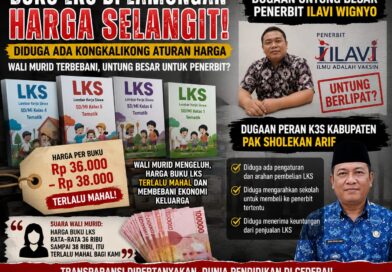 Harga Buku LKS SDN di Lamongan Dikeluhkan Wali Murid, Muncul Dugaan Penetapan Harga oleh Pihak Tertentu