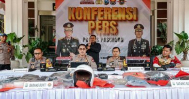 Polres Pasuruan Ungkap 5 Kasus Kekerasan di Jalur Malang–Surabaya, 7 Tersangka Diamankan