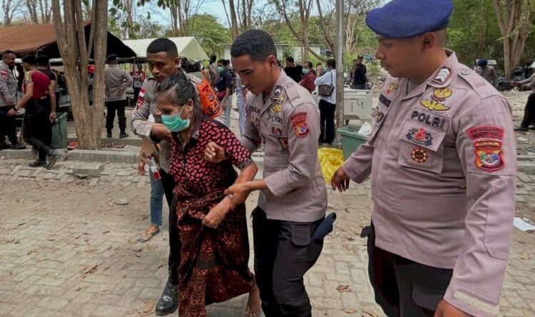 Hadapi Gempa Flores, Polda NTT dan Polres Jajaran Kerahkan 845 Personel ke Wilayah Terdampak