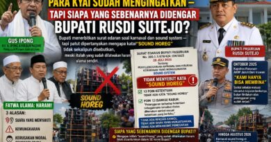 Gus Ipong Sudah Bersuara, Para Kyai Sudah Mengingatkan — Tapi Siapa yang Sebenarnya Didengar Bupati Rusdi Sutejo?