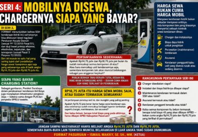 MOBILNYA DISEWA, CHARGERNYA SIAPA YANG BAYAR?
