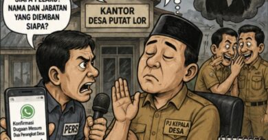 PJ Kepala Desa Putat Lor Bungkam, Wartawan Pertanyakan Dugaan Perbuatan Asusila Dua Perangkat Desa