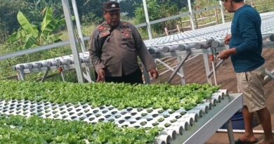 Polsek Rembang Pantau Lahan P2B di Desa Pekoren Dukung Ketahanan Pangan