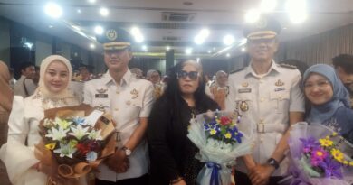 Ketua Presidium FPII Dra Kasihhati Hadiri Pelantikan Kalapas Musi Banyuasin dan Kalapas Lahat di Sumsel
