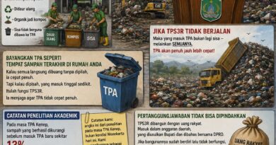 KONTROVERSI TPA WONOKERTO Bupati Menyebut TPS3R Terkendala. Padahal Itulah Penyelamat TPA Kita.