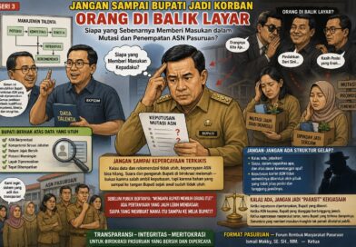 JANGAN SAMPAI BUPATI JADI KORBAN ORANG DI BALIK LAYAR
