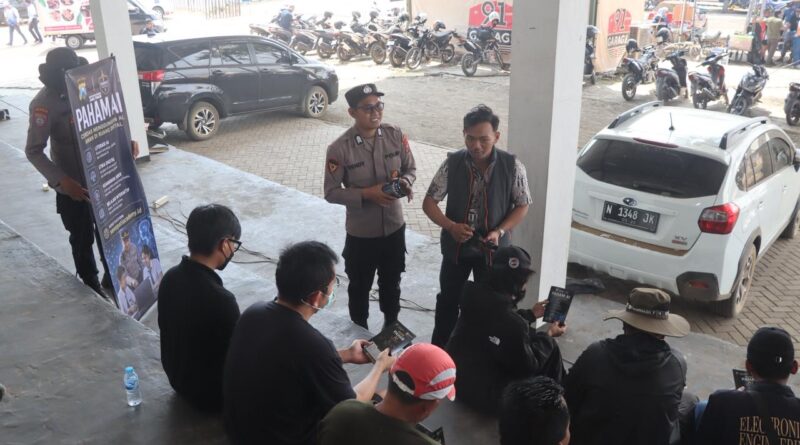 Polres Pasuruan Sosialisasikan Pemahaman AI kepada Peserta Rally Piala Bhayangkara 2026