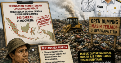 KONTROVERSI TPA WONOKERTO Kabupaten Pasuruan Masuk sebagai Salah Satu Daerah Pengelolaan Sampah yang Bermasalah di Indonesia