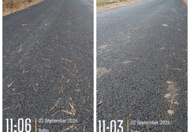 Kasipem Desa Puton Diduga Memark up Anggaran Pengerjaan Jalan Jotmik