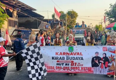 Kirab Budaya Oro-Oro Ombo Wetan Semarakkan HUT RI ke-81, Budaya Lokal dan UMKM Ikut Bergeliat