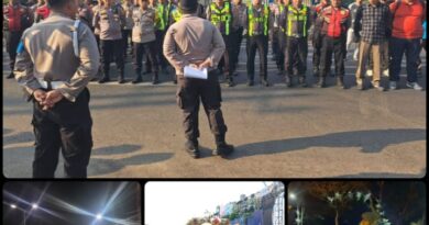 166 Personel Polres Pasuruan Sukses Amankan Pasuruan Carnival yang Dipadati Ribuan Penonton