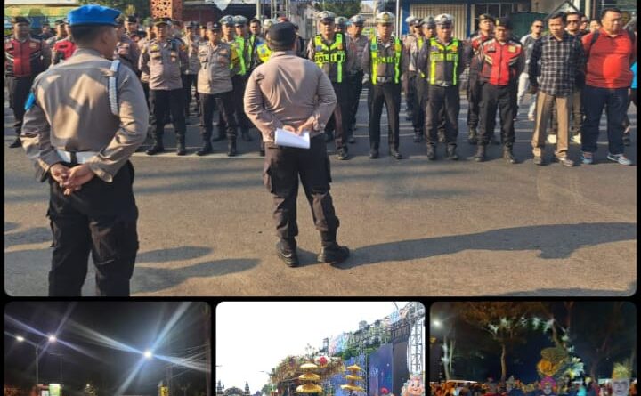 166 Personel Polres Pasuruan Sukses Amankan Pasuruan Carnival yang Dipadati Ribuan Penonton