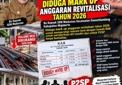 DIDUGA MARK UP & ABAIKAN K3! KEPSEK SDN MADURESO DAWARBLANDONG DISOROT ATAS PENGELOLAAN DANA REVITALISASI 2026