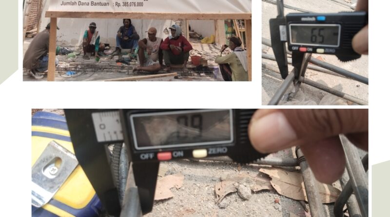 Pembangunan dan Rehabilitasi TK Mardi Utomo Kedungbembem Disorot, Pekerja Diduga Tak Dilengkapi APD