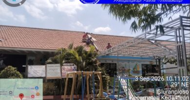 DUGAAN PELANGGARAN K3 & KETENAGAKERJAAN DI REHAB TK DWP GLURANPLOSO BENJENG, PEKERJA TAK PAKAI APD & DIDOMINASI ORANG LUAR