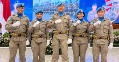 Lima Personel Polda Jatim Siap Jalankan Misi Perdamaian PBB di Afrika Tengah