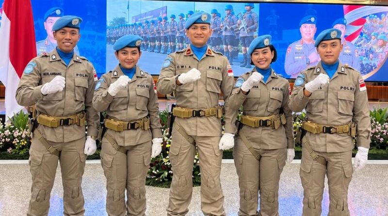 Lima Personel Polda Jatim Siap Jalankan Misi Perdamaian PBB di Afrika Tengah