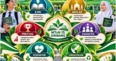MTsN 15 Jombang Berkomitmen Menjaga Keseimbangan Antara Tradisi, Inovasi, Ilmu dan Akhlak.