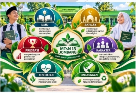 MTsN 15 Jombang Berkomitmen Menjaga Keseimbangan Antara Tradisi, Inovasi, Ilmu dan Akhlak.