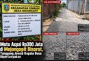 Mutu Aspal Rp300 Juta di Mojongapit Disorot, Pertanggungjawaban Kepala Desa Dipertanyakan