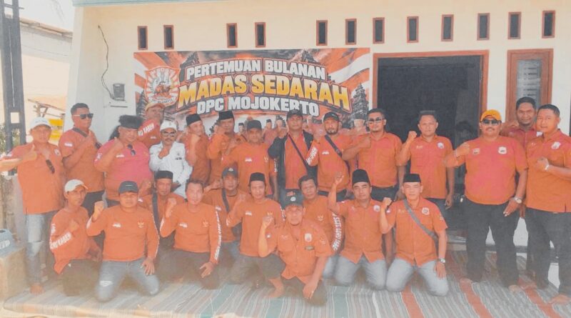 Pertemuan bulanan madas sedarah guna menjaga tali silaturahmi