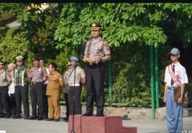 Polri Peduli Pendidikan, Kapolres Pasuruan Ajak Pelajar SMKN 1 Bangil Hindari Tawuran, Narkoba dan Bullying