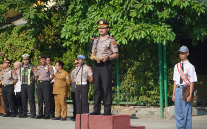 Polri Peduli Pendidikan, Kapolres Pasuruan Ajak Pelajar SMKN 1 Bangil Hindari Tawuran, Narkoba dan Bullying
